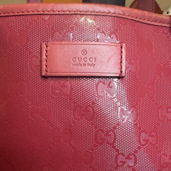 Gucci red tote bag - Picture 15 of 15